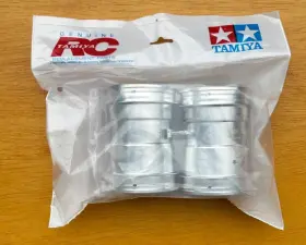 19335085 Tamiya New Wheel Bag Rim 2pcs Bullhead Super Clod Buster 1/10 Rc Truck 9335085
