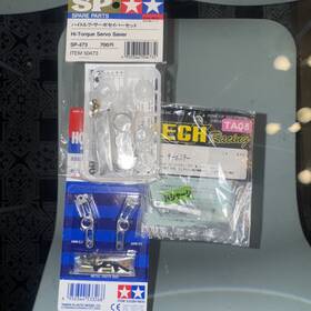Tamiya 50643 Ta03 Steering Hop Up 53326 Tech Racing Servo Stays High Torque Save