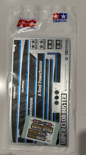 Tamiya 9499035 Clodbuster Gray Edition Sticker Bag