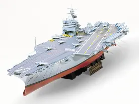 Tam78007 Tamiya New 1/350 Uss Enterprise Aircraft Carrier Plastic Model Kit