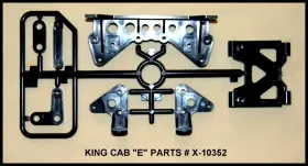X-10352 Tamiya Rc King Cab Fteft Parts New