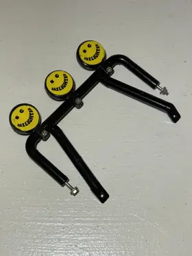 X9943 Tamiya Rc Vintage Truck Roll Bar Blackfoot Black Foot