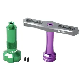 Tc278 Tcrc Interchangeable 17mm And 24mm Wheel Hex Nut Socket Sleeve Wrench Rc Spanner Rep