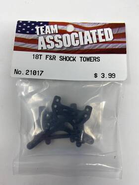 Team Associated 21017 Vintage Front Rear Shock Towers 18t 1/18