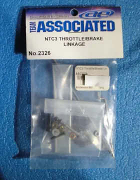 Ntc3 Team Associated 2326 Nitro Throttle And Brake Linkage Set - Hard To Find Item