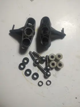 25112 Team Associated Steering Block Hub Carrier Mgt With Extras Used