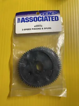 25512 Team Associated Mgt 3.0 2-speed Pinions And Spurs 60t/64t 25512 Team Associated Mgt 3.0 2-speed Pinions And Spurs 60t/64t