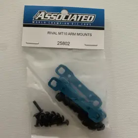25802 Team Associated Rival Mt10 Arm Mounts New