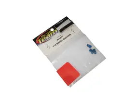 31250 Team Associated Upper Shock Bushings Aluminum Blue Factory 3 Lot Incomplete