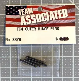 3878 Team Associated Vintage # Outer Hinge Pins Tc4 New Nip