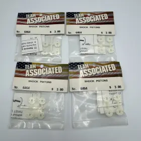 Rc10 Team Associated 6464 Lot Of 4 Shock Pistons