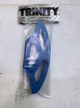 7036b Team Associated Trinity Tc3 Blue Foam Bumper Rc3