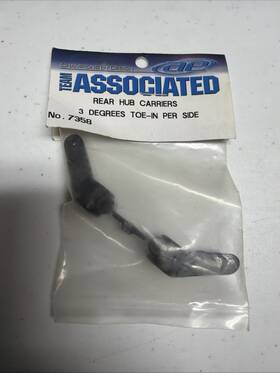 Team Associated 7358 #7358 Rear Hub Carriers 3 Deg. Toe-in New Rc10