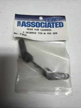 Rc10 Team Associated 7358 #7358 Rear Hub Carriers 3 Deg. Toe-in New
