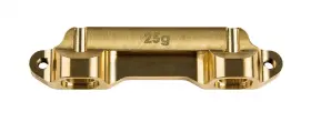 Team Associated 784695916906 B6 Brass Inch C Arm Mount 25g Asc 91690