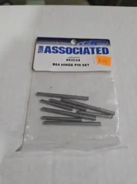 Team Associated 784695920248 B64 Hinge Pin Set Asc 92024 Team Associated 784695920248 B64 Hinge Pin Set Asc 92024