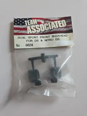 8824 Team Associated Vintage Rc Part No. Dual Sport Front Bulkhead For Ds &