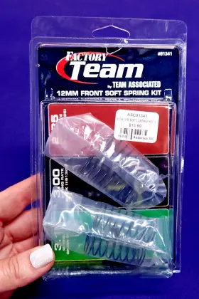 91341 Team Associated New #91341 Factory 12mm Big Bore Front Soft Spring Kit