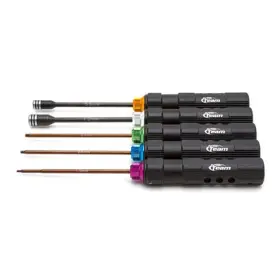 Asc1519 Team Associated Ae1519 Factory Hex Nut Driver Tool Set 5pc. Hand Tools