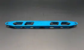 As3974 Team Associated Tc3 Blue Aluminium Battery Strap - As 3974