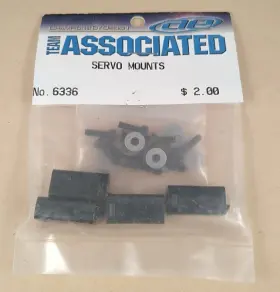 Asc-6336 Team Associated Vintage Rc10 10t Gt Ds Servo Mounts Asc 6336 Rc Car Parts