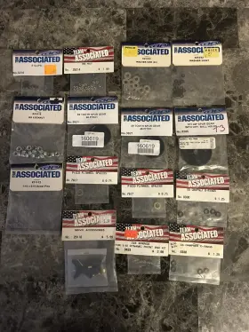 91128 Team Associated Asc#91128 B1 Lot Of 13 Hinge Pins Turnbuckles Sock Shafts And More 91128 Team Associated Asc#91128 B1 Lot Of 13 Hinge Pins Turnbuckles Sock Shafts And More