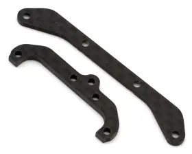 Asc21629 Team Associated Rc28r Upper And Lower Pod Plate Set
