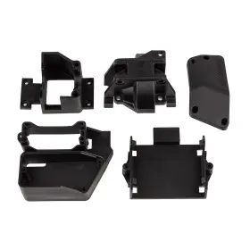 Asc26002 Team Associated Sr7 Center Gearbox Esc Tray And Receiver Box Set