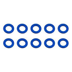 Team Associated Asc31381 Ballstud Washers 5.5x0.5 Mm Blue Aluminum Electric Car/