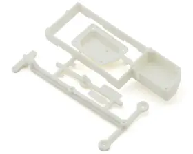 Asc31941 Team Associated Rc10 6x6 Receiver Box And Chassis Stiffener