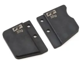 Asc32091 Team Associated Rc10tc8 Factory Front And Rear Steel Battery Weights Set
