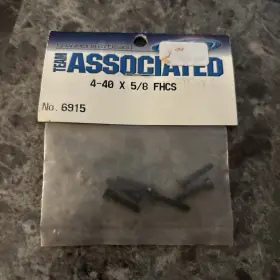 Asc6915 Team Associated B6 6915 4-40 X 5/8 Fhcs 6