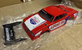 Asc72033 Team Associated Dr10 Pro Reakt Pre-painted Body With Wing Lucas Oil