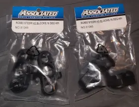 Asc81065 Team Associated Rc8b3 Steering Blocks 16 Deg Kpi 2 Sets Sold Separately