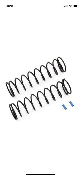 Team Associated Asc81231 Rr Spring V2 Blue 4.3lb