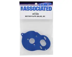 Asc91428 Team Associated #91428 Motor Plate Blue B5 Nip A1