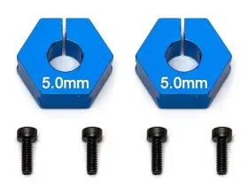 Asc91609 Team Associated 5.0mm Factory Aluminum Clamping Wheel Hex 2
