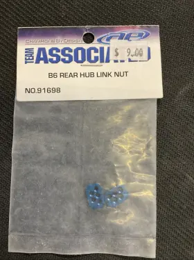 Asc91698 Team Associated B6 Rear Hub Link Nut