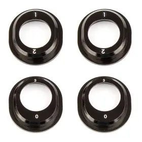 Asc91793 Team Associated B6.1/b6.1d Aluminum Differential Height Inserts