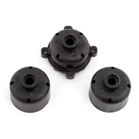 Asc92080 Team Associated Diff Cases Front Center And Rear B64 B64d Black