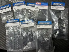 Rc10b74.2 Team Associated Asc92309 1/10 Misc New Parts Lot