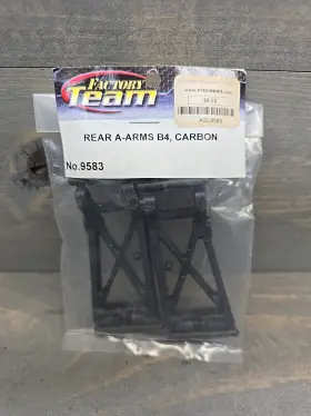 Asc9583 Team Associated Rear A-arms B4 Carbon Factory
