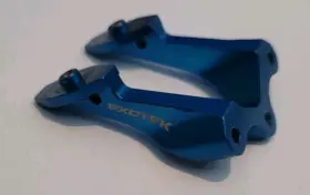 Exo1742 Team Associated Exotek Aluminum B64 Rear Wing Mount Blue Exo1742 Team Associated Exotek Aluminum B64 Rear Wing Mount Blue