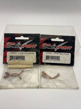 Team Checkpoint Cp8801 Lot Of 2 4 Cell Atlas Brush Pair For Brushed Motor -