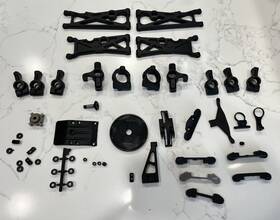 Team Durango Desc410r Vintage Parts Lot Spur Arms Knuckles Locker