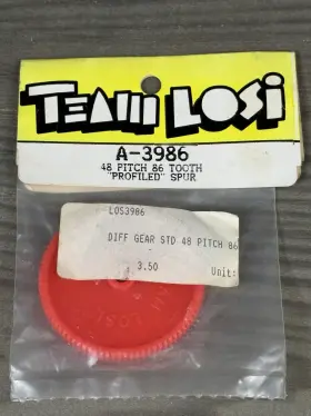A-3986 Team Losi 48 Pitch 86t Profiled Spur Gear