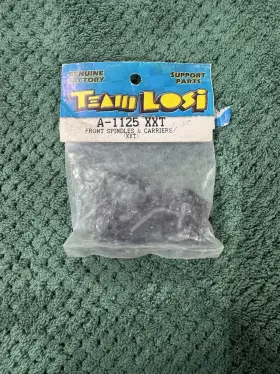 A-1125 Team Losi A1125 Vintage Front Spindles And Carriers Xxt Truck Nos Nip