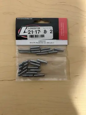 Los252126 Team Losi Drive Pin Rebuild Set 22 Dbxl-e 2.0 Rc Buggy New