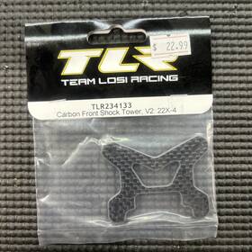 Team Losi Racing Tlr234133 22x-4 Elite V2 Carbon Front Shock Tower 234133