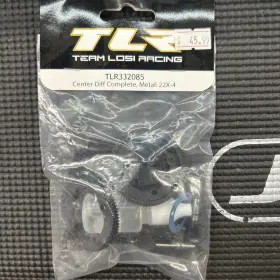 Tlr332085 Team Losi Racing Complete Center Diff Metal For 22x4 Tlr332085 Team Losi Racing Complete Center Diff Metal For 22x4